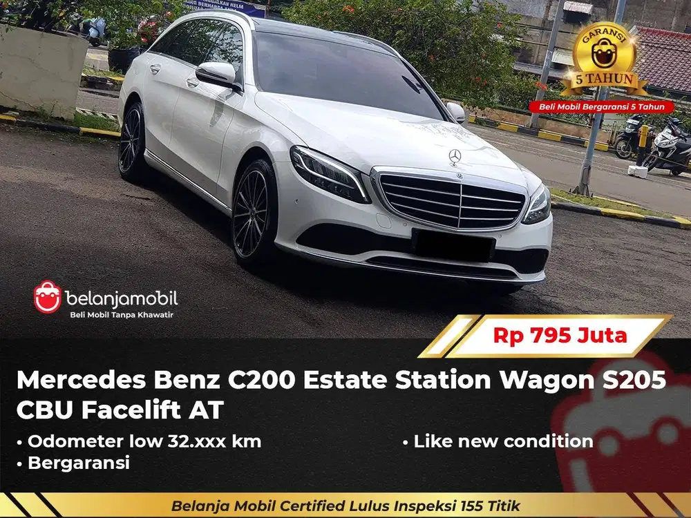 [ LOW KM ] Mercedes Benz Mercy C200 C 200 Estate Wagon S205 2019/2020