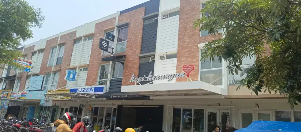 Disewakan ruko Kozko depan UPJ Bintaro Jaya