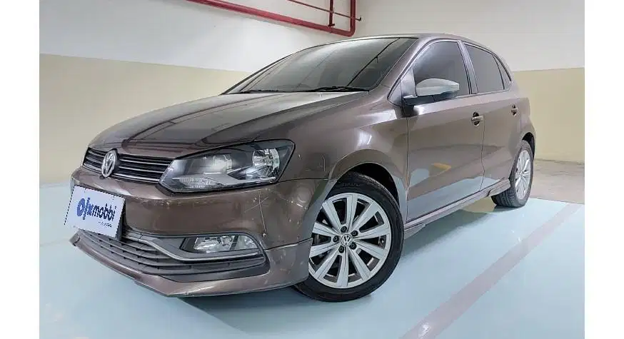 TDP 6,JT, Volkswagen Polo 1.2 TSI Bensin-AT Putih 2017