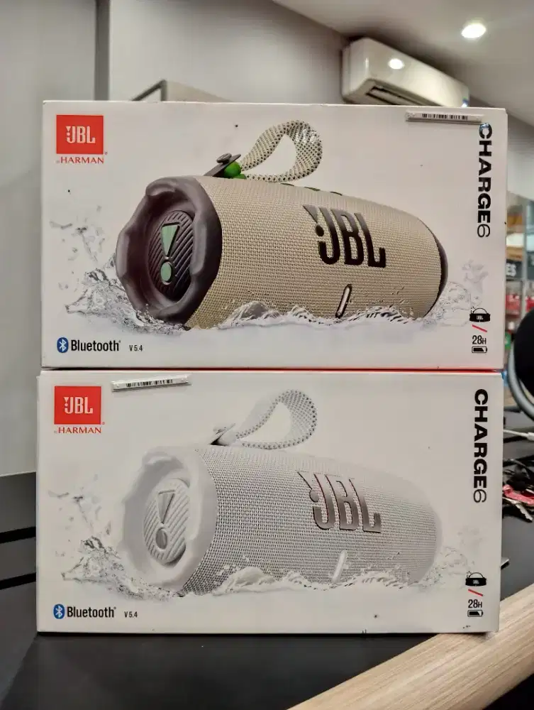 NEW!! JBL CHARGE 6 BY HARMAN! GARANSI RESMI ORIGINAL!