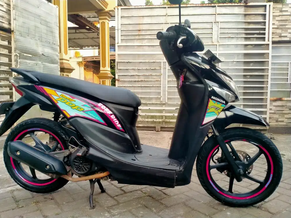 Honda beatnpop lengkap motor sehat walafiat keterangan detail dibawah