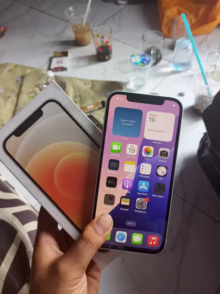 iPhone 12  64inter
All operator 
Bh 76%
FULSET
:nomin pemakaian
Lok :