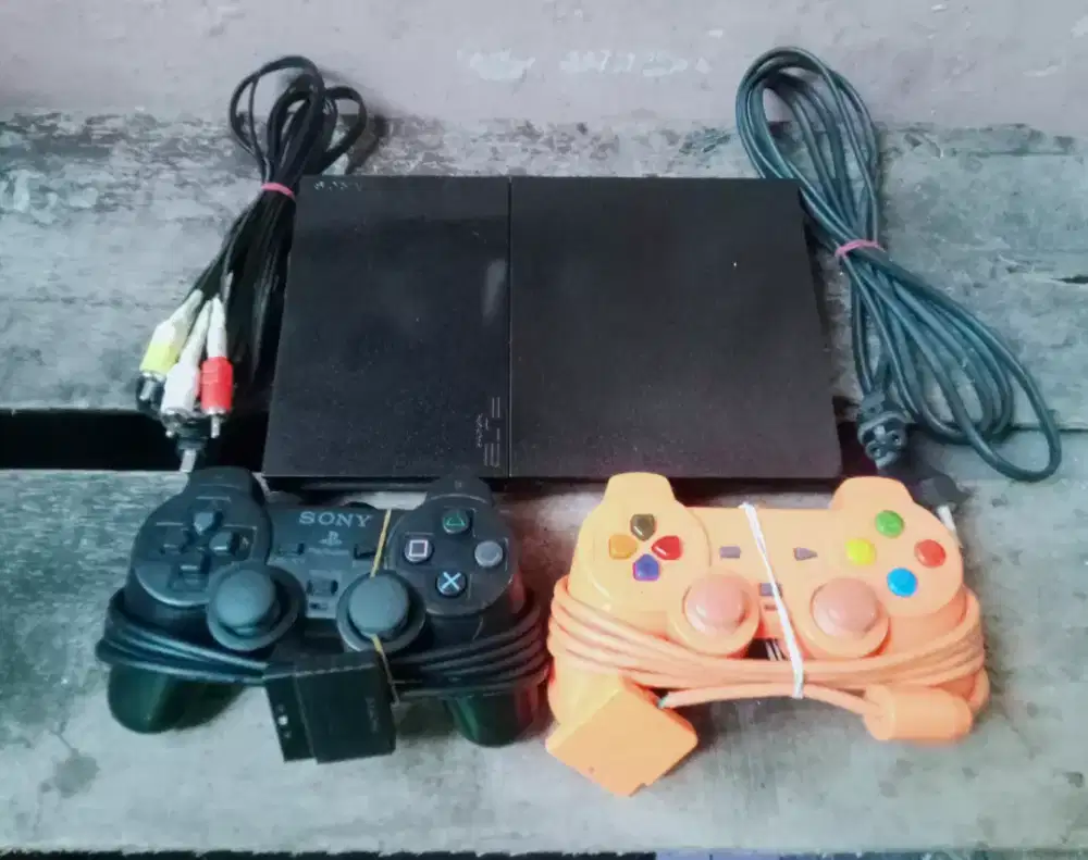 Gaduh PS2 slim hardisk dalem 120gb siap main