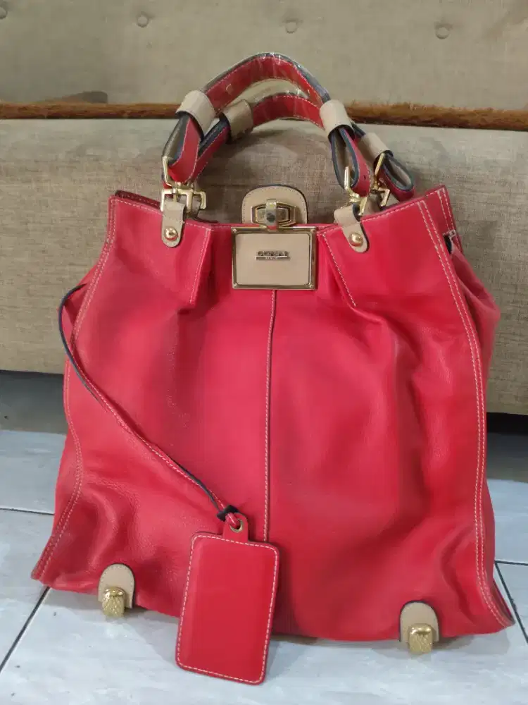 Tas donini Fontana merah like new