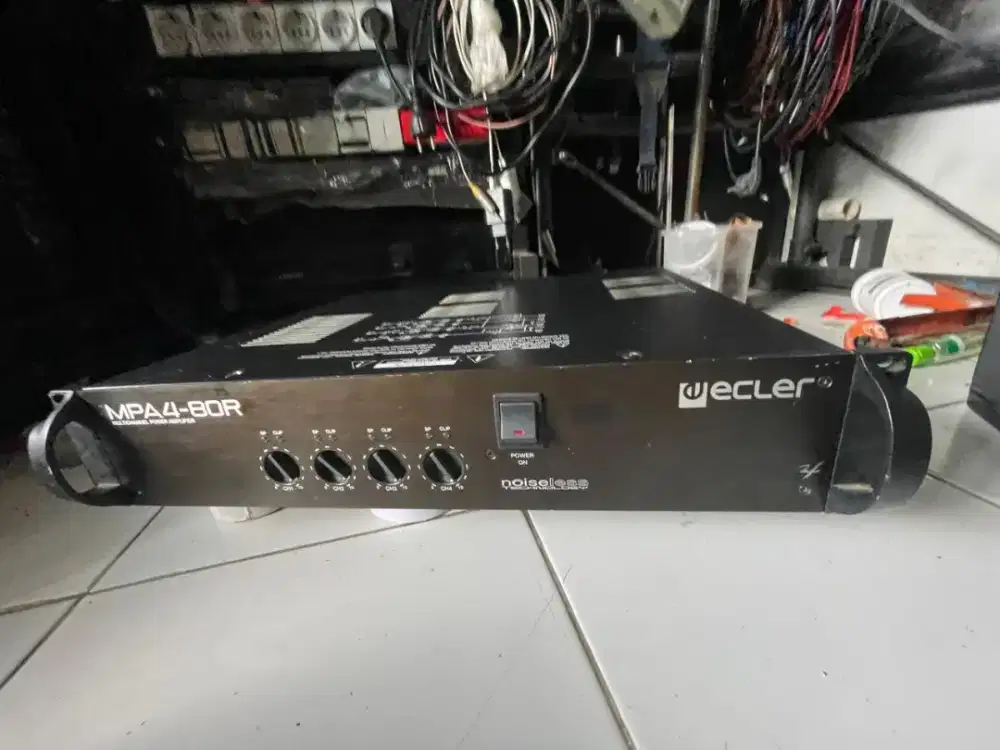 Ecler MPA4-80R amplifier power multikanal made in spain