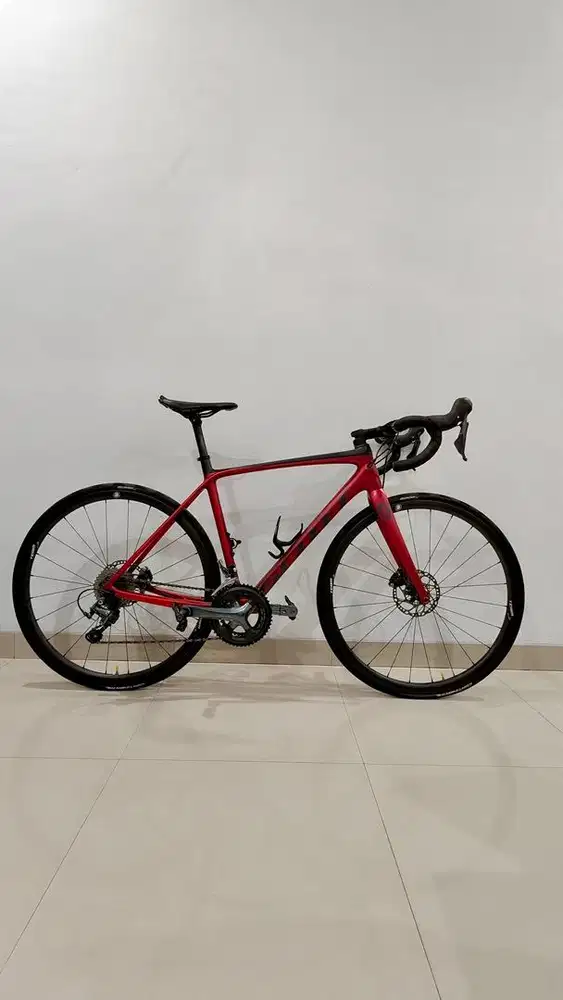 FULL BIKE SCOTT ADDICT 30 DISC RED ORIGINAL