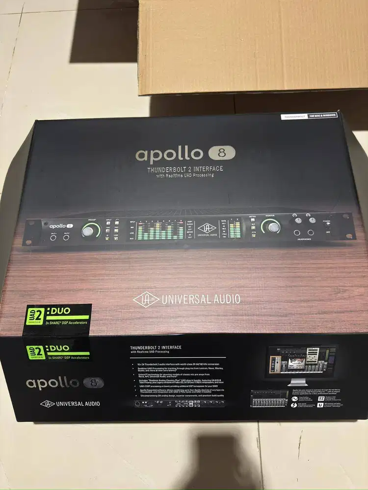 Universal Audio (UA) Apollo 8 Thunderbolt 2 Interface Duo Core