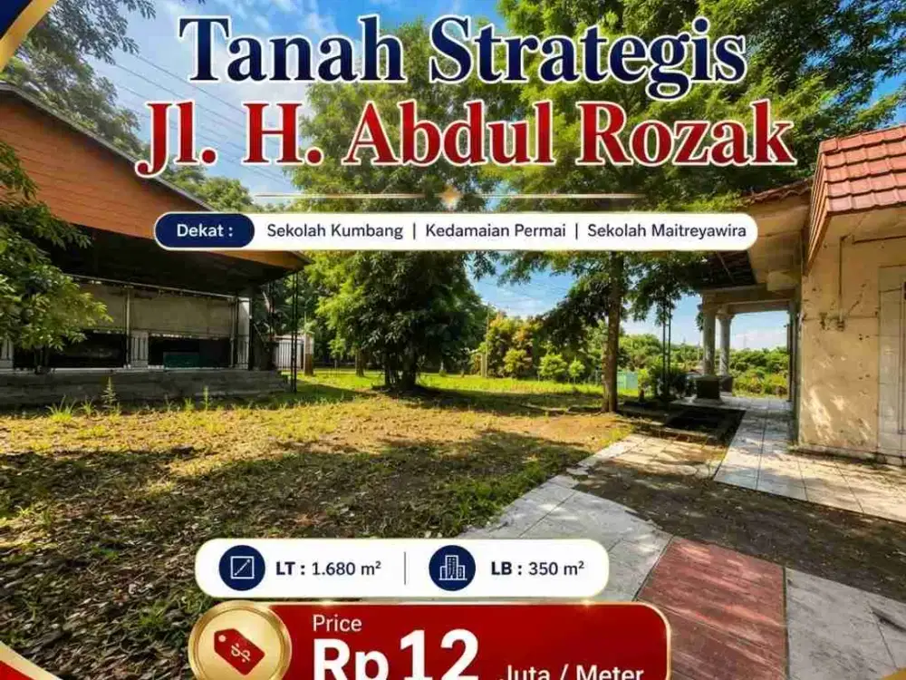 Dijual Tanah+ Bangunan