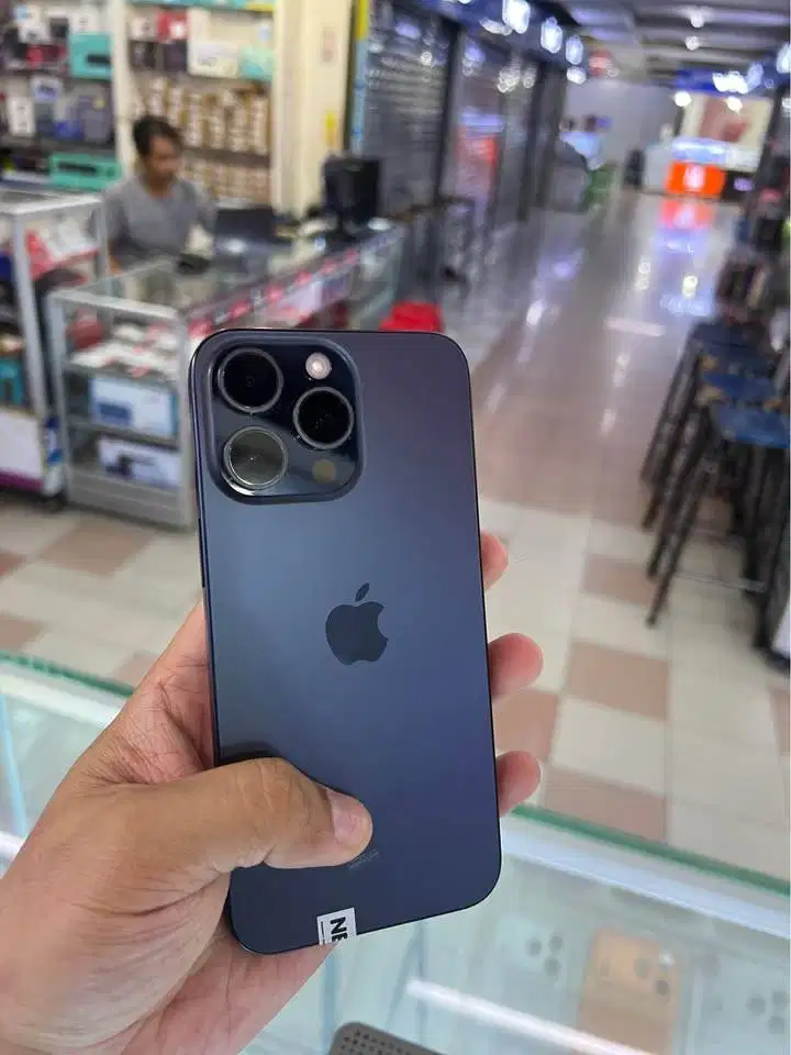 Iphone 15 Promax 256 IBOX (Blue Titanium) Mulus Jossjiss