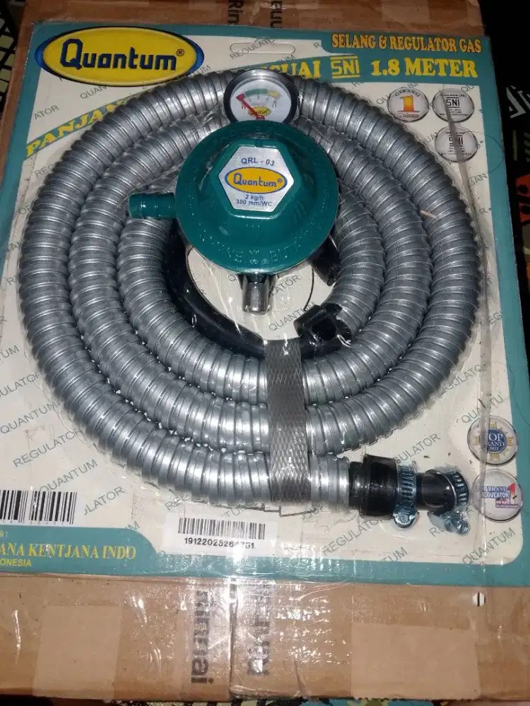 Jual kompor gas 1 tungku Rinnai + selang regulator