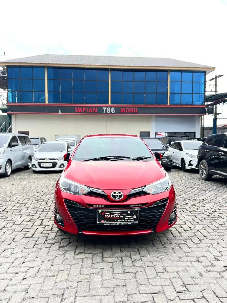 DP 43JT Toyota Yaris G M/T Merah 2018 jazz rs mazda 2 r baleno kia rio