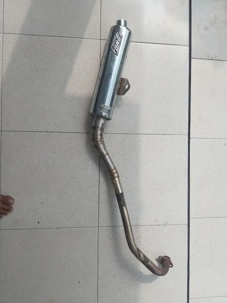 Knalpot dnc , pnp sepeda motor jupiter mx old