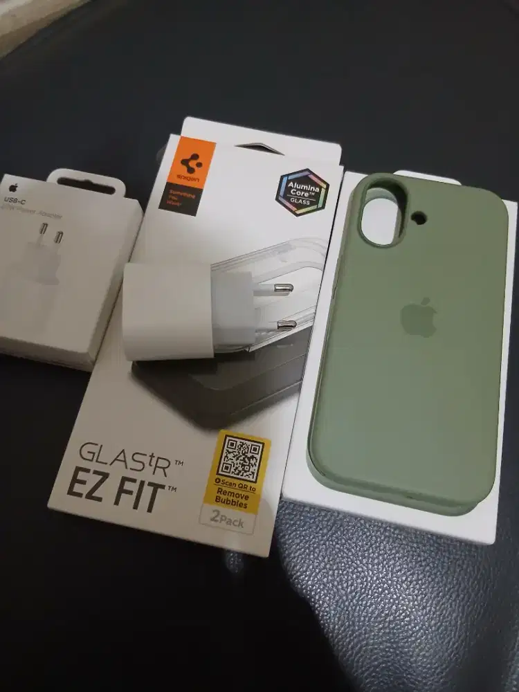 Case Iphone 17 Ori, Tempered Glass, Adapter Ori Ibox