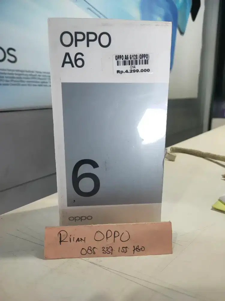Oppo A6 Ram 6/128gb ATLANTIS DAHSYAT