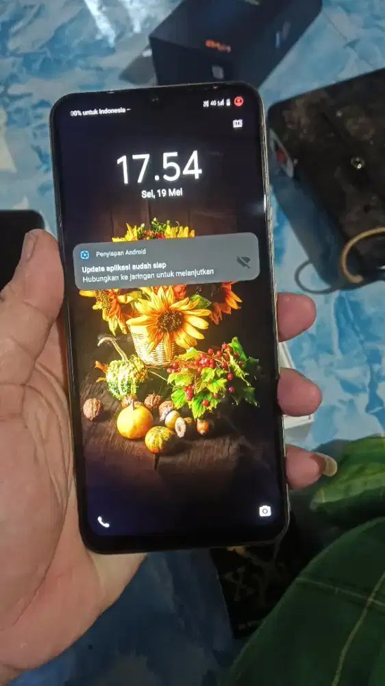 Vivo y35 ram 8+8 Rom 128 4g body mulus