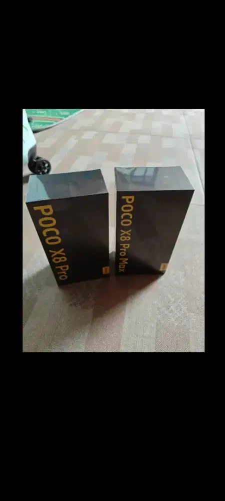 Xiaomi poco X8 pro max 512gb ram 12gb 5G dan8/256 pro garansi resmi