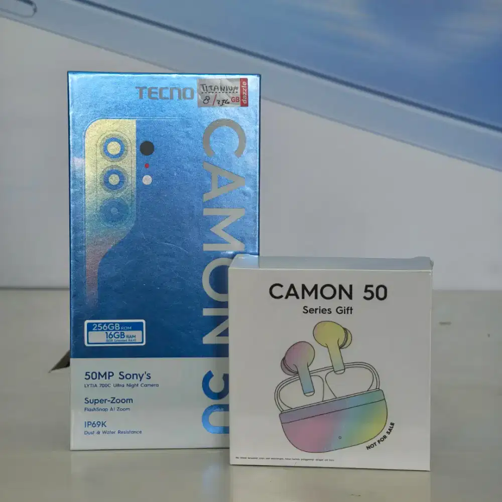 Tecno Camon 50 Ram 8/256