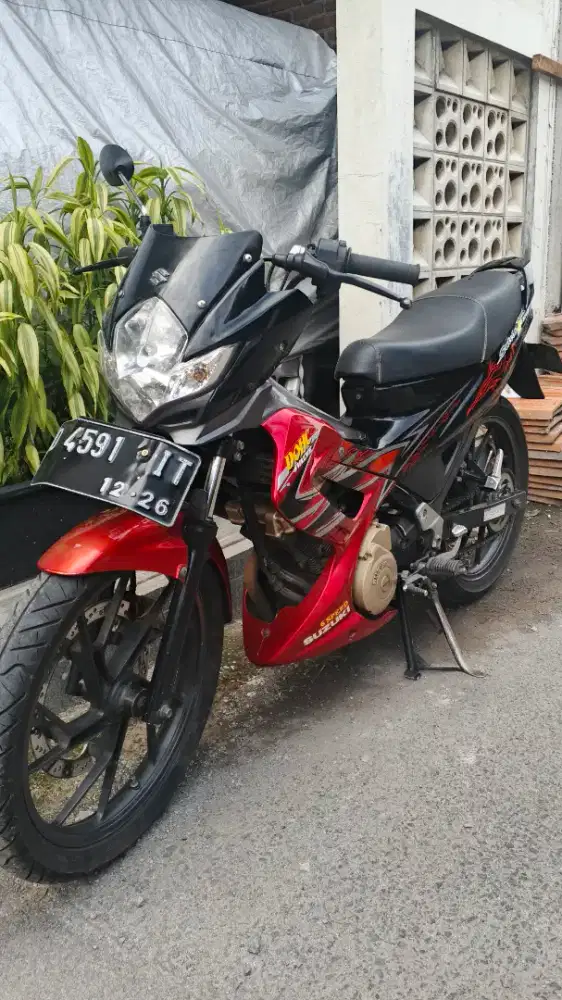 Satria Fu 2011 orisinil,mesin segel,atas nama