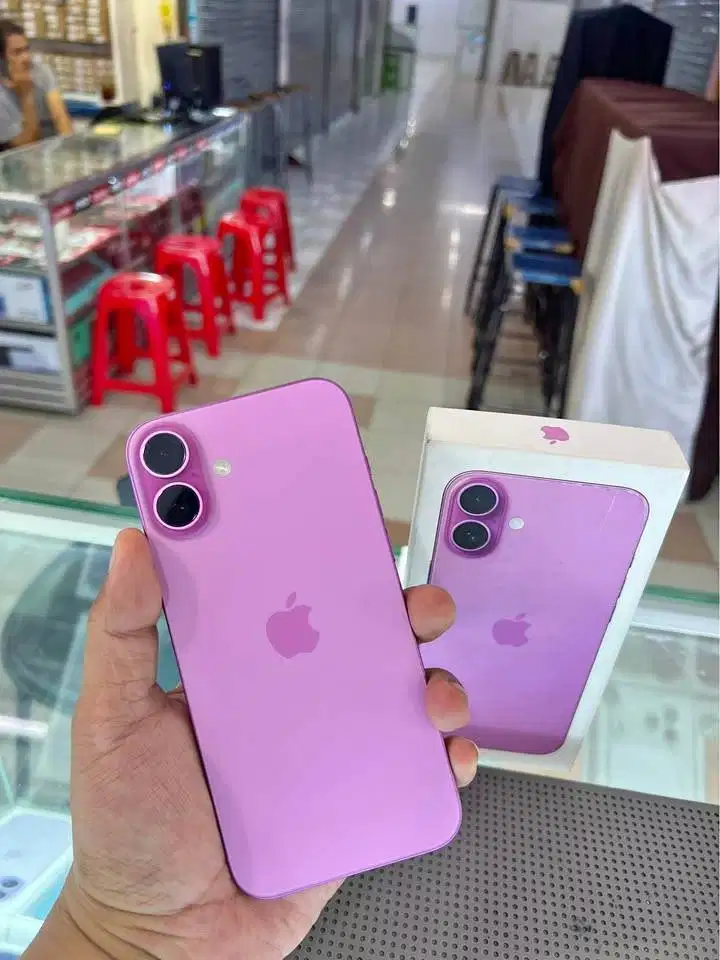 Iphone 16 Plus 256 GB (PINK) Ibox Mulus Jossjiss