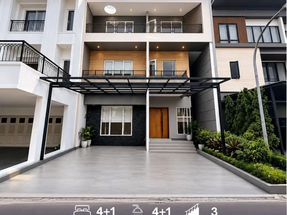 Hunian Cantik Jual Semi Furnished di Alam Sutera