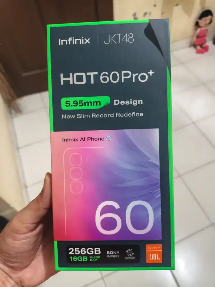 Jual infinix hot60pro+