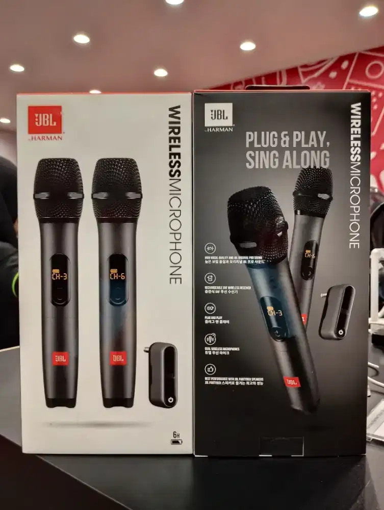 NEW!! JBL WIRELESS MICROPHONE BY HARMAN! GARANSI RESMI ORIGINAL!!