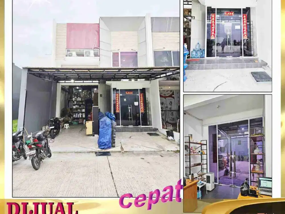 DIJUAL GUDANG 2 LANTAI DI CITRA GARDEN 8 LUAS 136 M² CENGKARENG JAKARTA BARAT