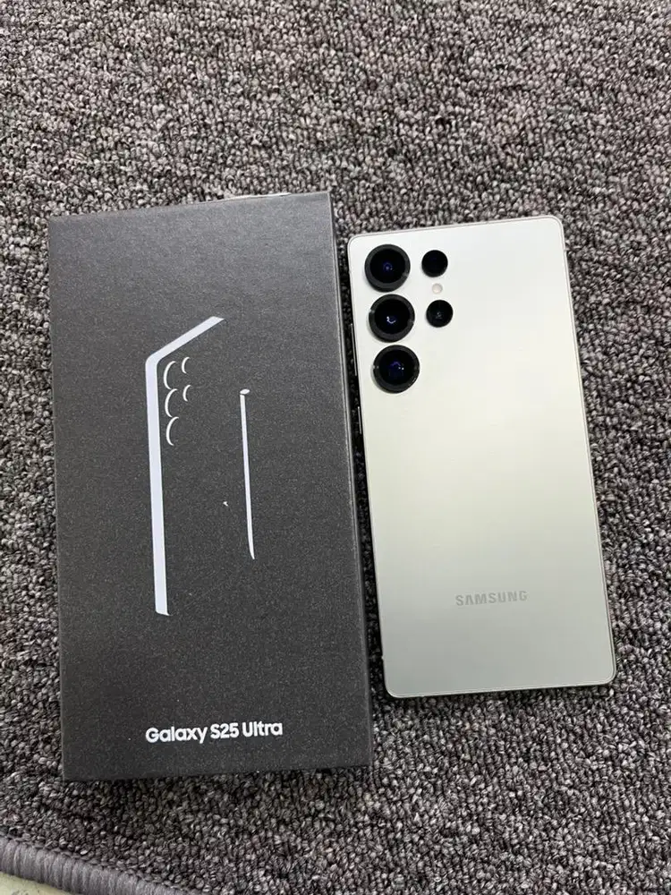 Samsung S25 ultra 12/1tera super mulus resmi samsung