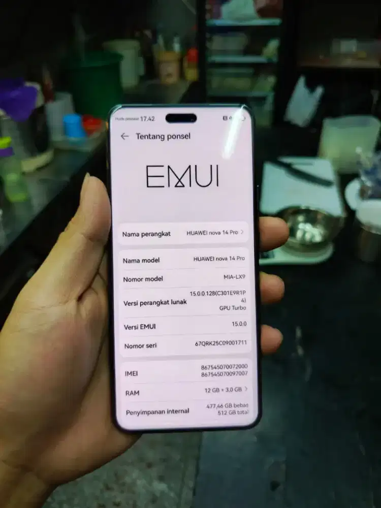 Huawei nova 14 pro 12/512gb resmi