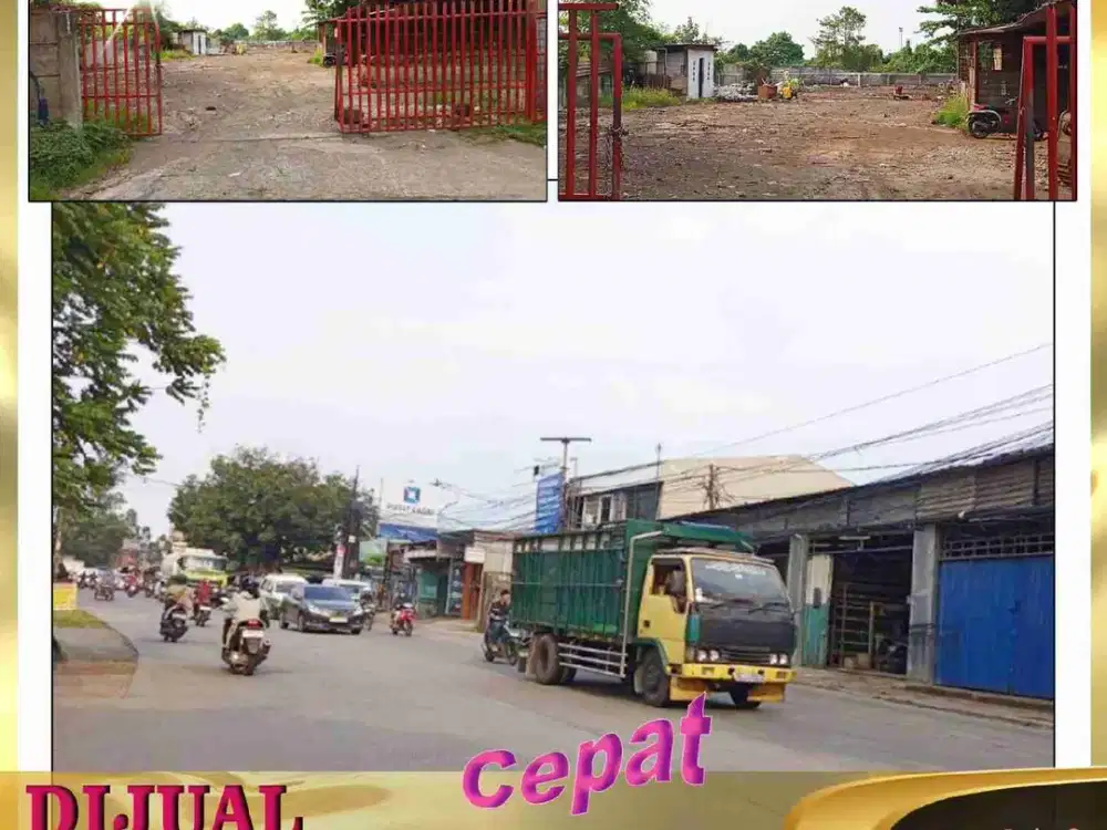 FIJUAL TANAH 1.400 M² DI JALAN MOH TOHA KARAWACI KOTA TANGERANG