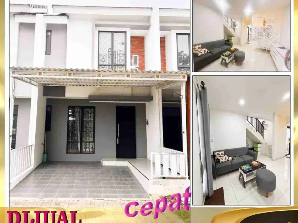 DIJUAL MURAH RUMAH 2 LANTAI DI PERUMAHAN GRAND BATAVIA PASAR KEMIS TANGERANG