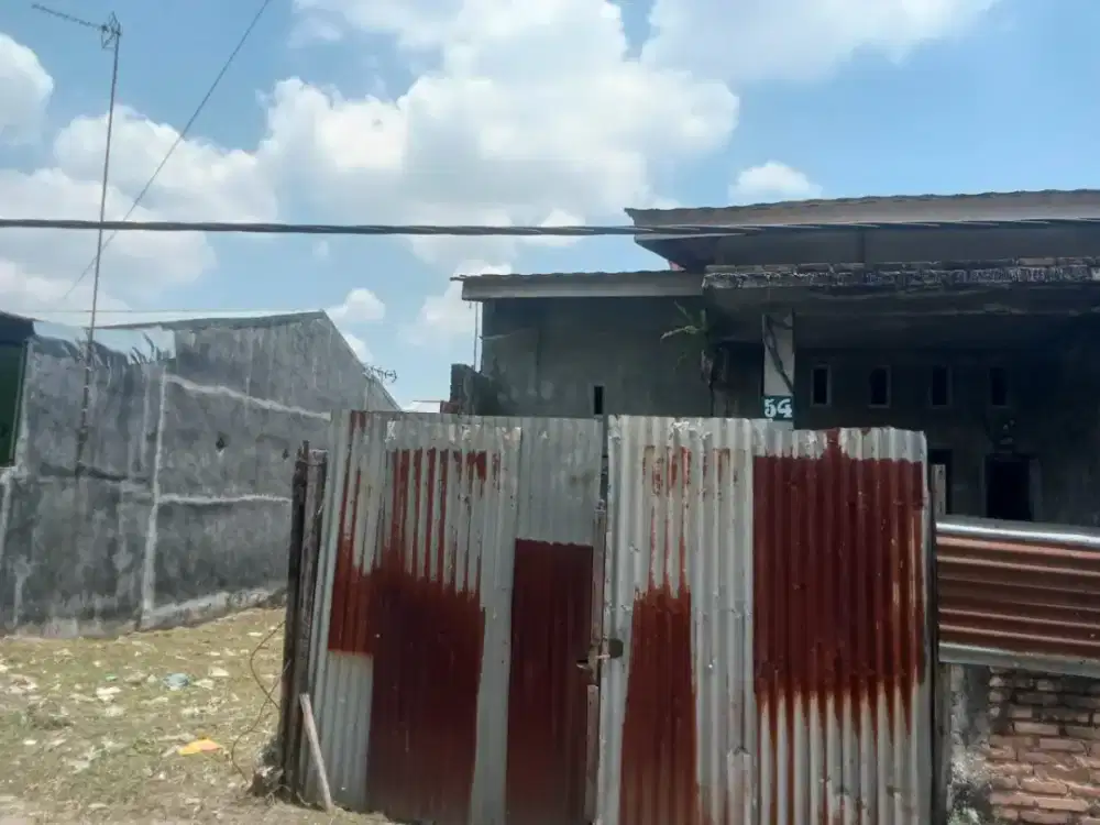 Rumah dijual area Delitua, tinggal finishing.