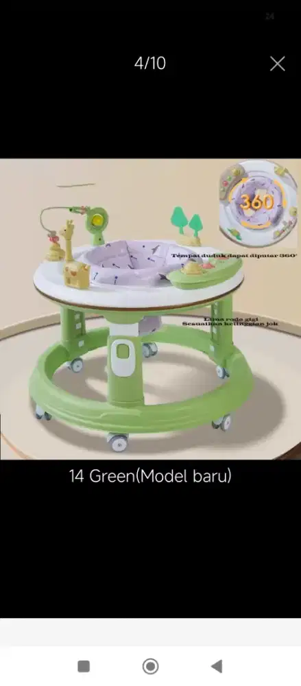 Baby Walker jarang pakai