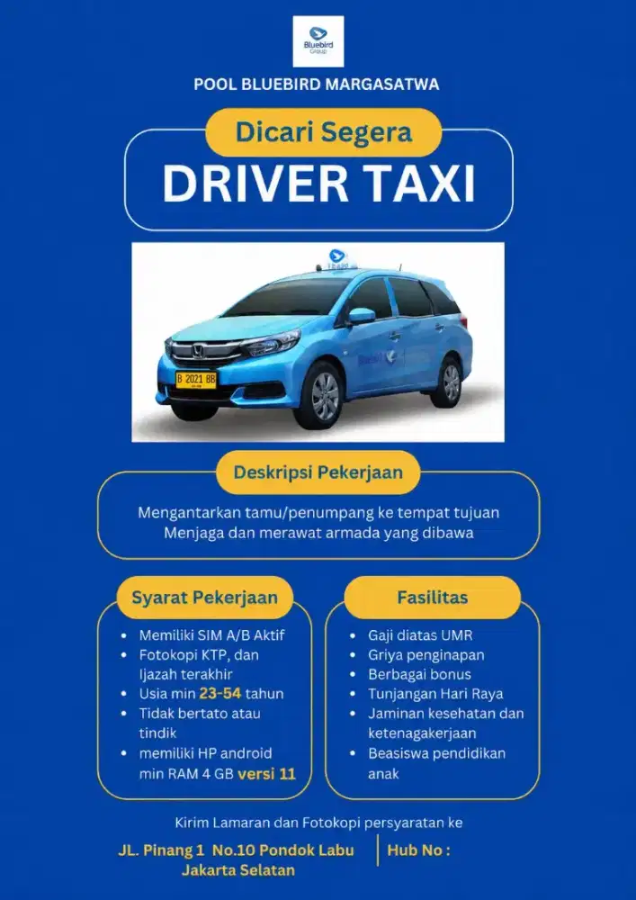 Pengemudi/driver