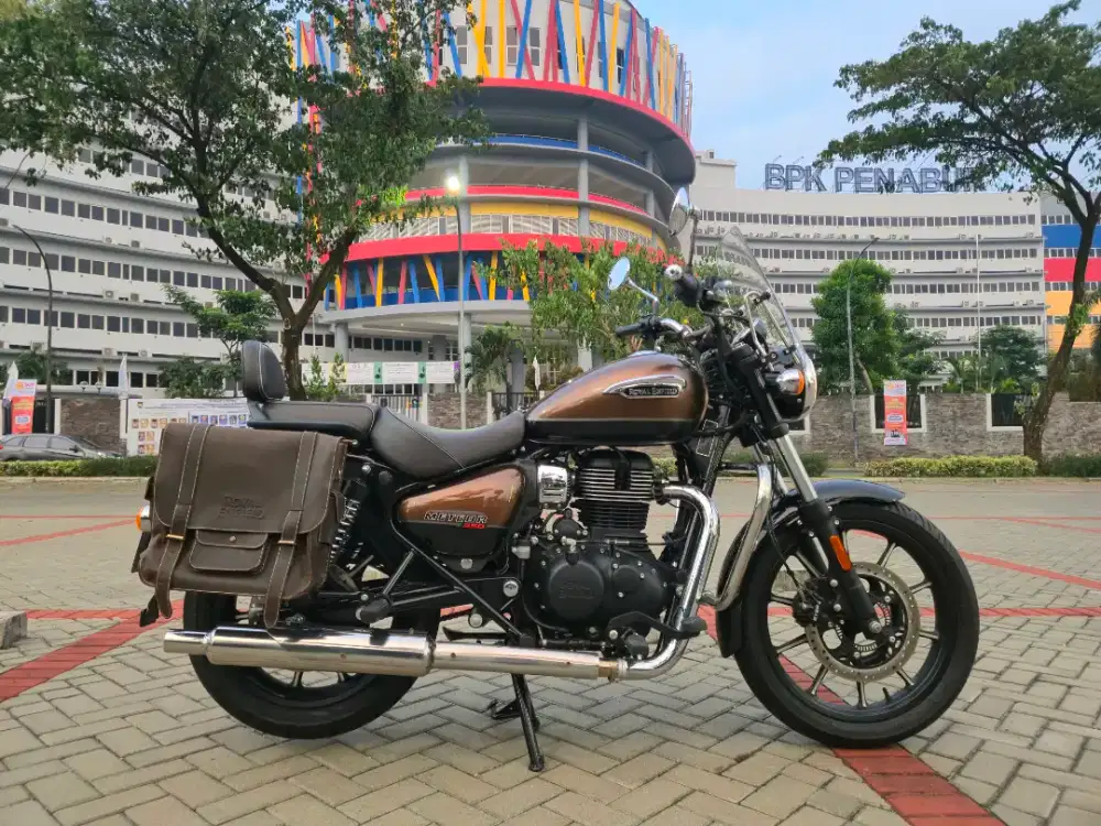 ROYAL ENFIELD METEOR 350 SUPERNOVA BROWN KM LOW MULUS