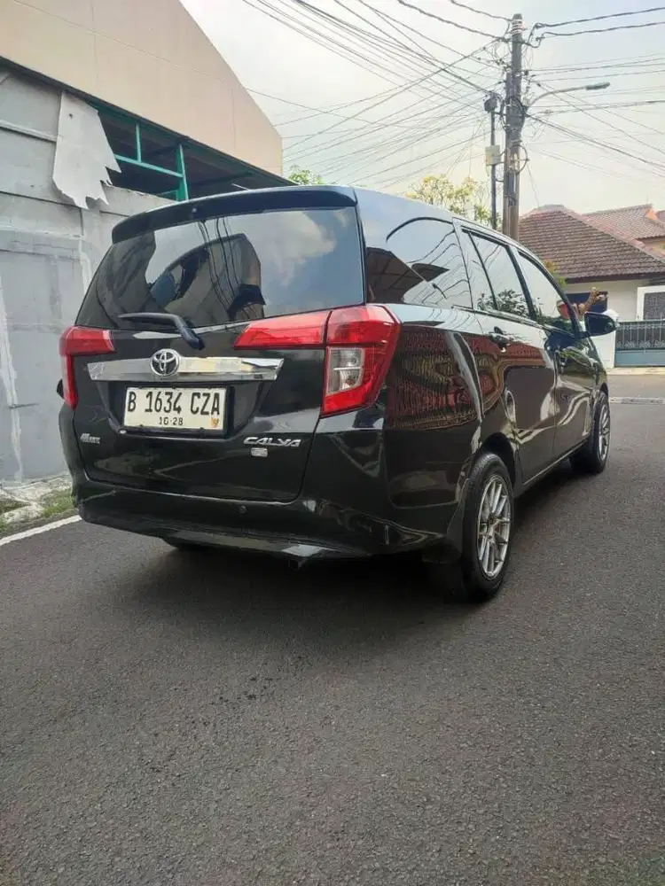 Toyota Calya G at metic Tahun 2018 Hitam nopol Genap jakarta Timur