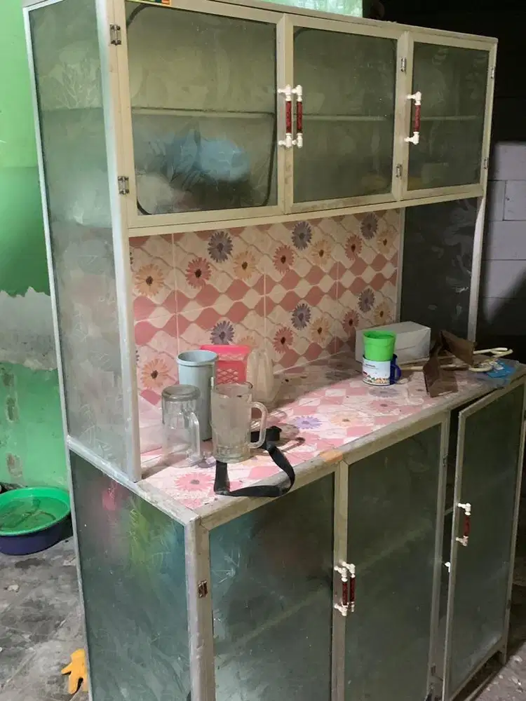 Rak piring 3 pintu