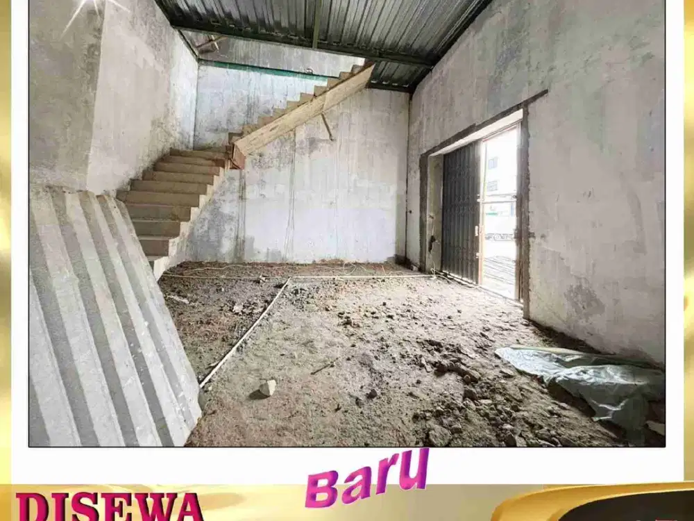 DISEWA MURAH GUDANG 392 ,92 M²  KANTOR 3 LANTAI PERGUDANGAN SERATUS TELUK NAGA TANGERANG