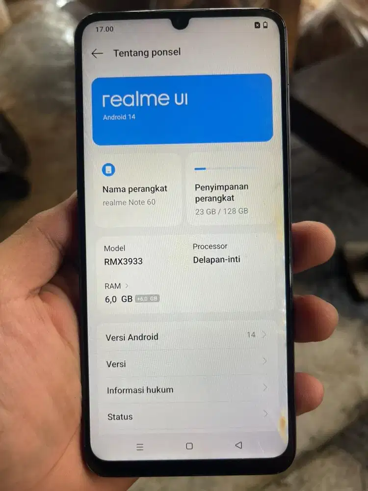 Realme note 60 6/128Gb