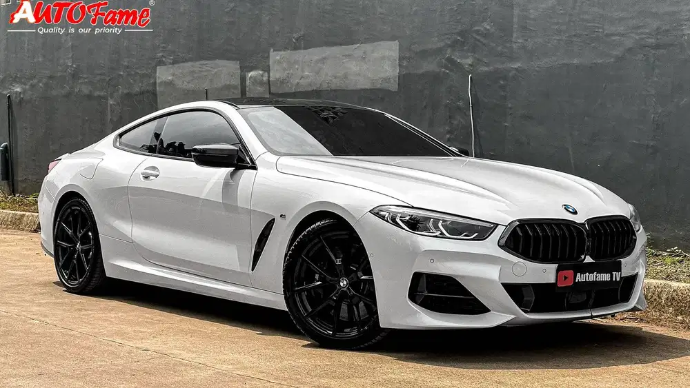 BMW 840i Coupe M-Technic G15 NIK 2021 White On Brown