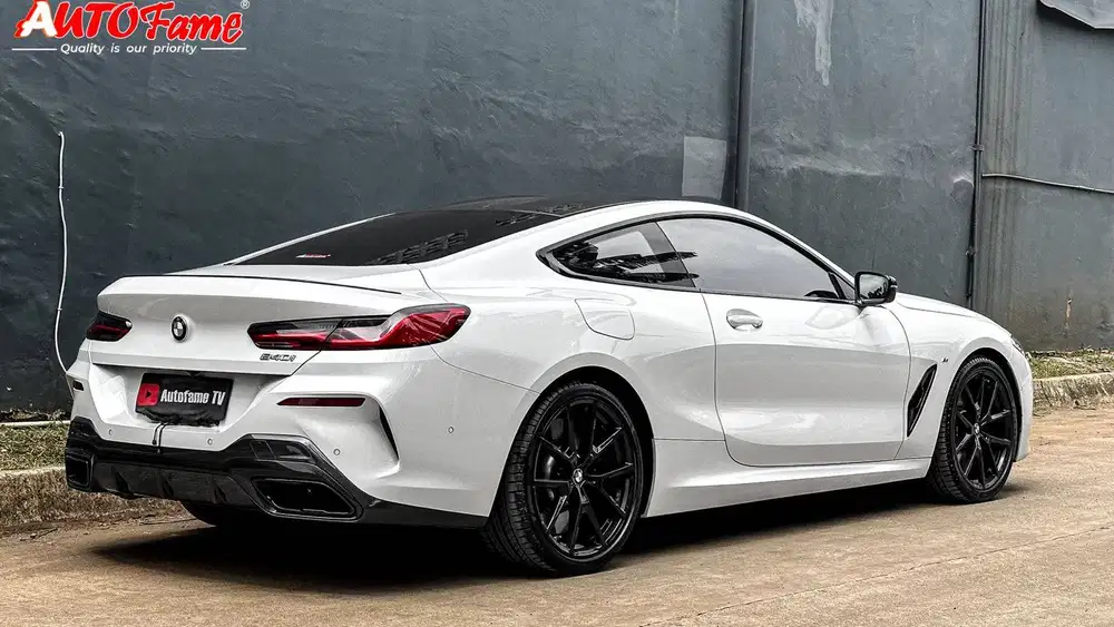 BMW 840i Coupe M-Technic G15 NIK 2021 White On Brown