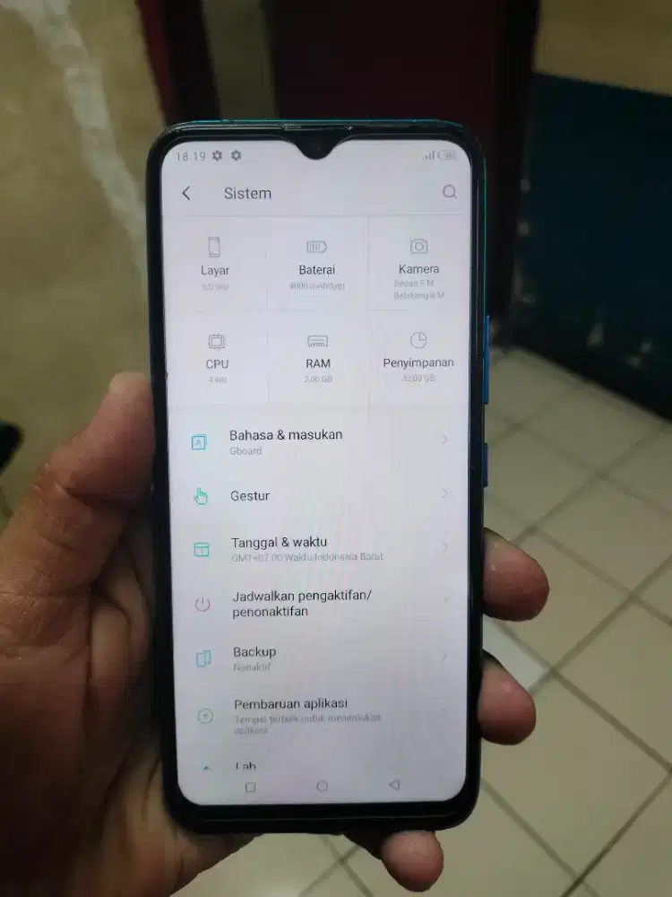 Itel vision 1 pro ram 2/32