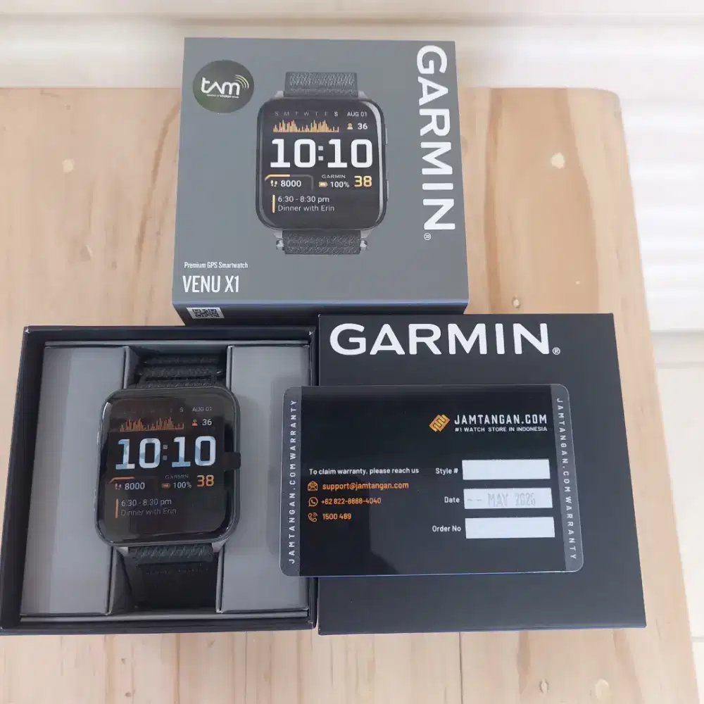 Garmin Venu X1 Second Resmi Mulus