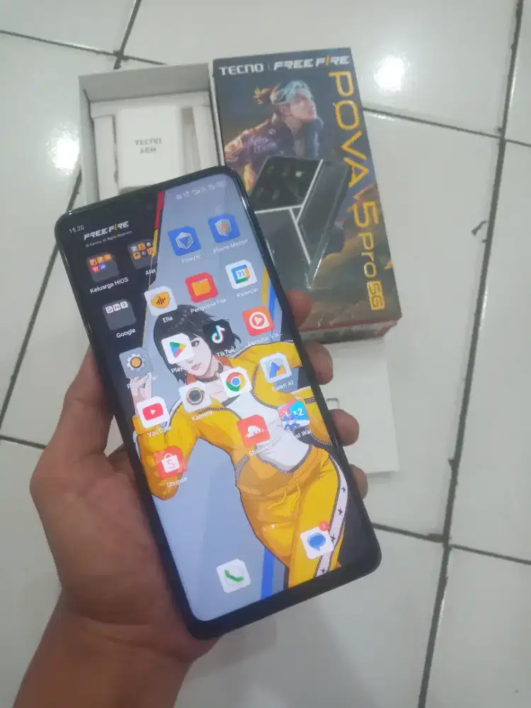 Tecno Pova 5 Pro 5G 8/256 Fullset