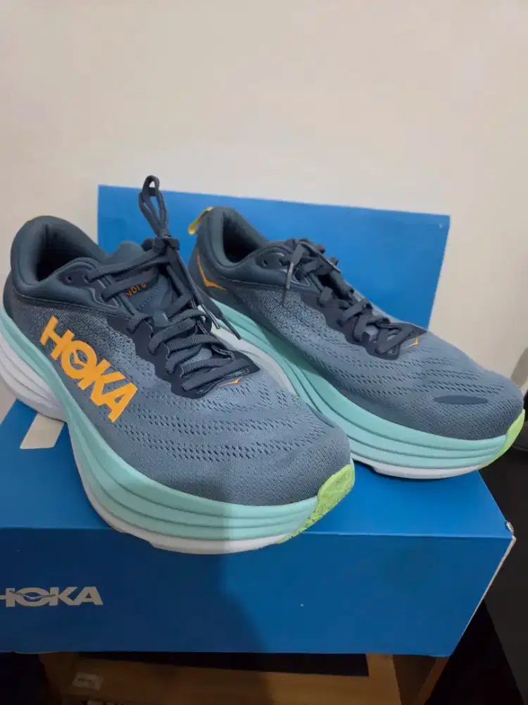 Sepatu hoka bondi 8 wide size 44 28cm