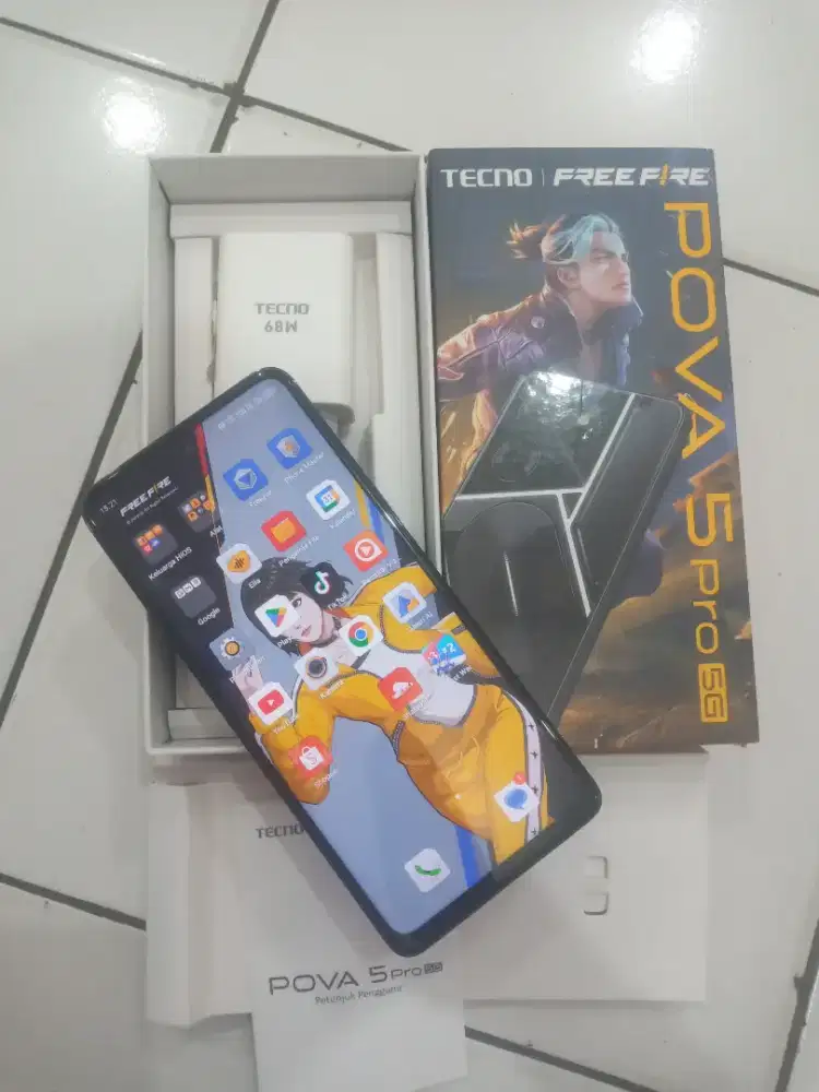 Tecno pova 5 pro 5G 8/256 fullset