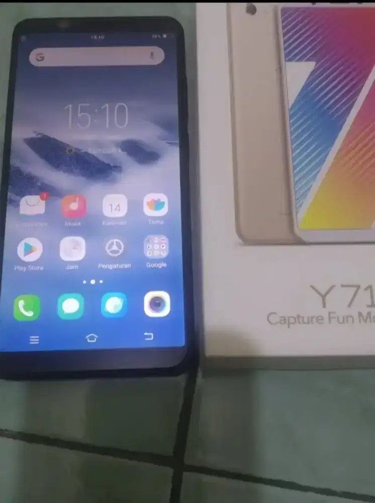 D jual hp vivo full set kondisi masih bagus dan normal