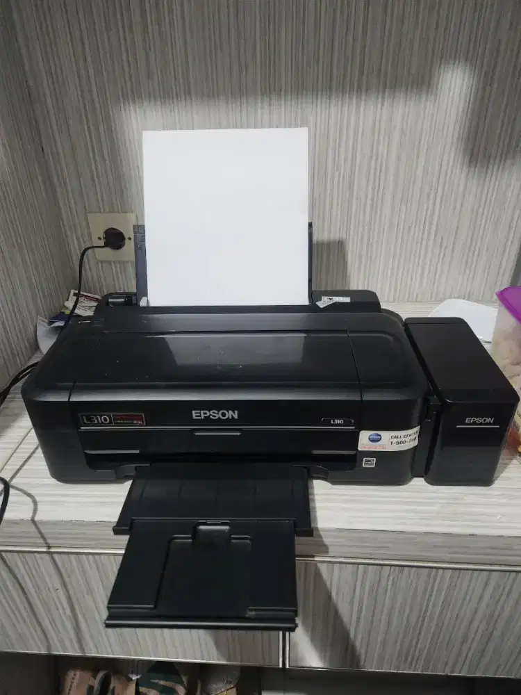 Printer Epson L310 – Terawat, Body Mulus, Print Hitam Normal,