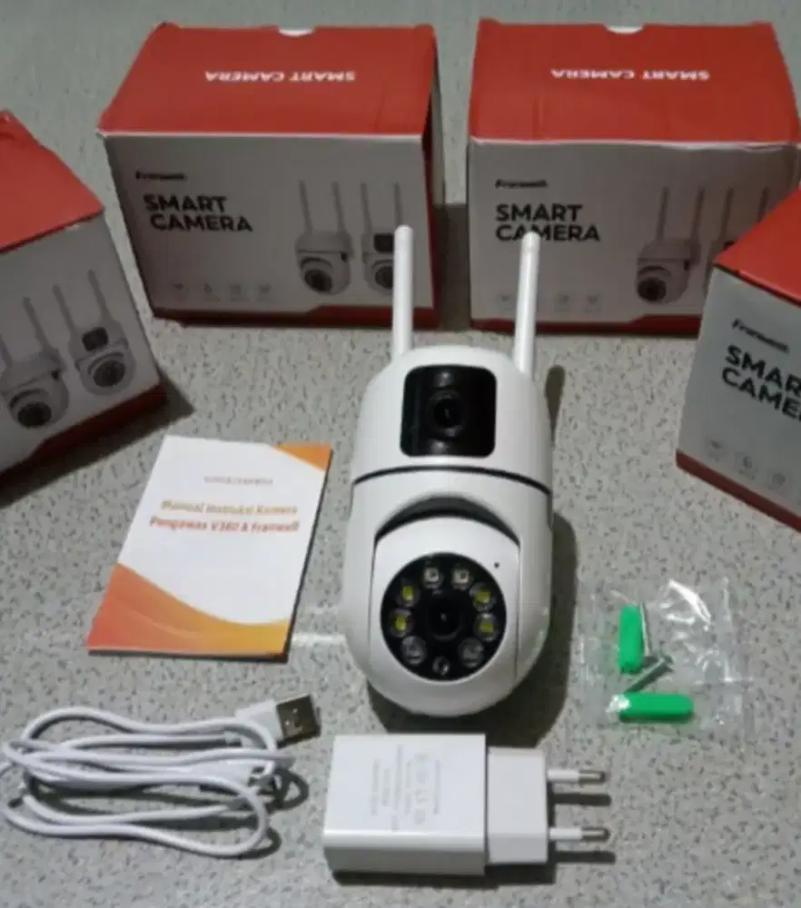 Cctv 2 lensa kamera