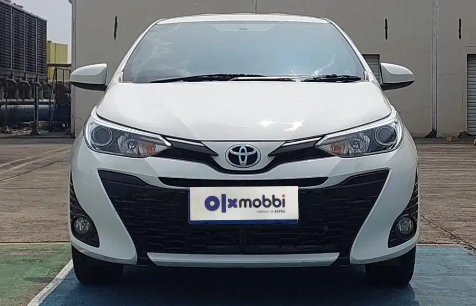 TDP 8,JT, Toyota Yaris 1.5 G Bensin-AT Putih 2018